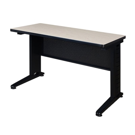 Fusion Fusion Training Tables, 48 W, 24 L, 29 H, Wood, Metal Top MFTT4824PL